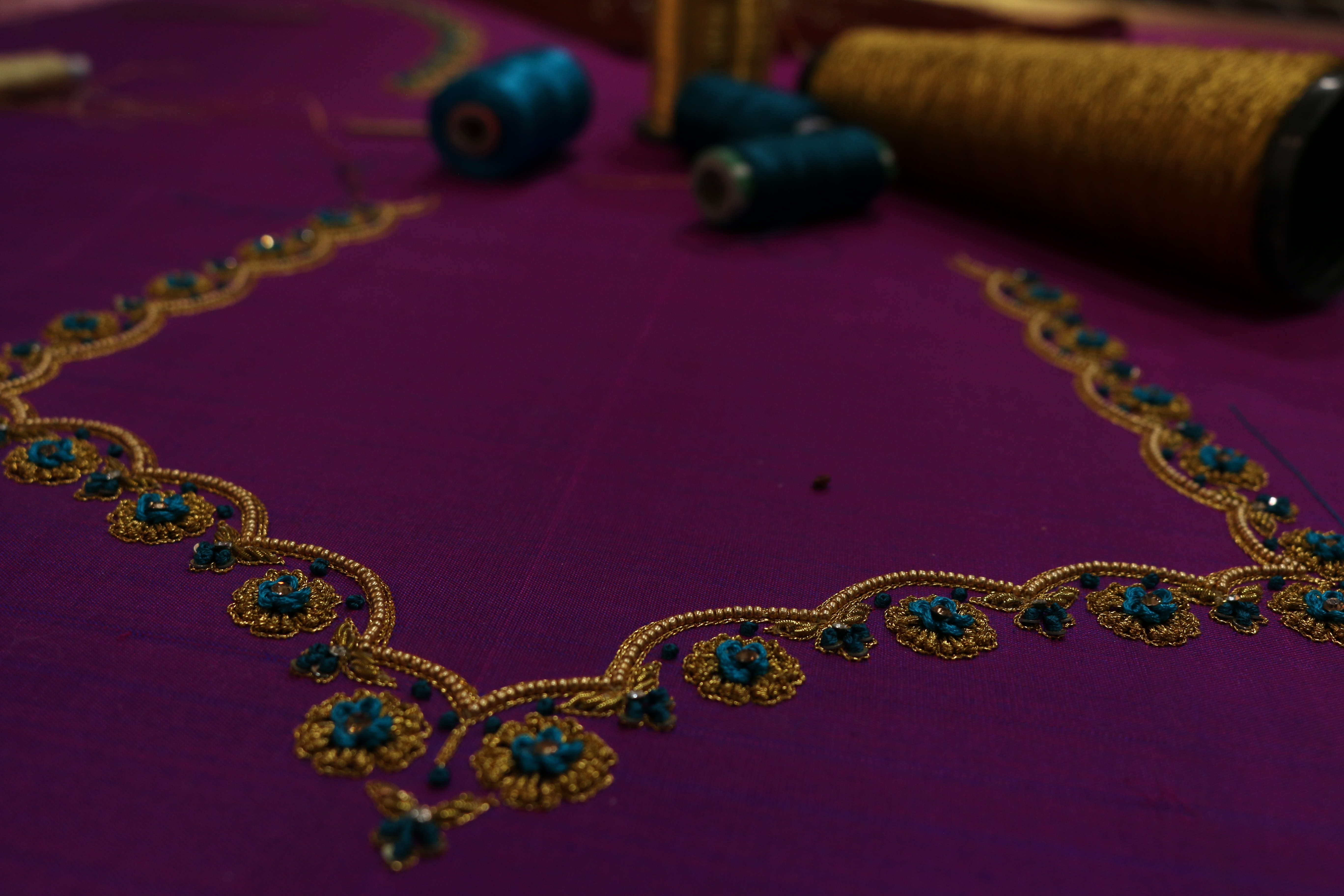 Neckline Embroidery Look 1 thumbnail 2