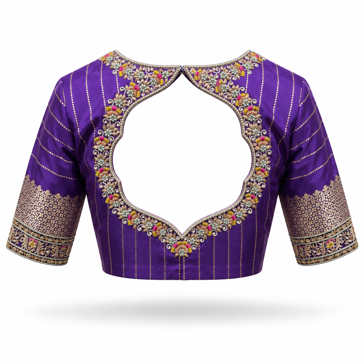 Neckline Embroidery look 2
