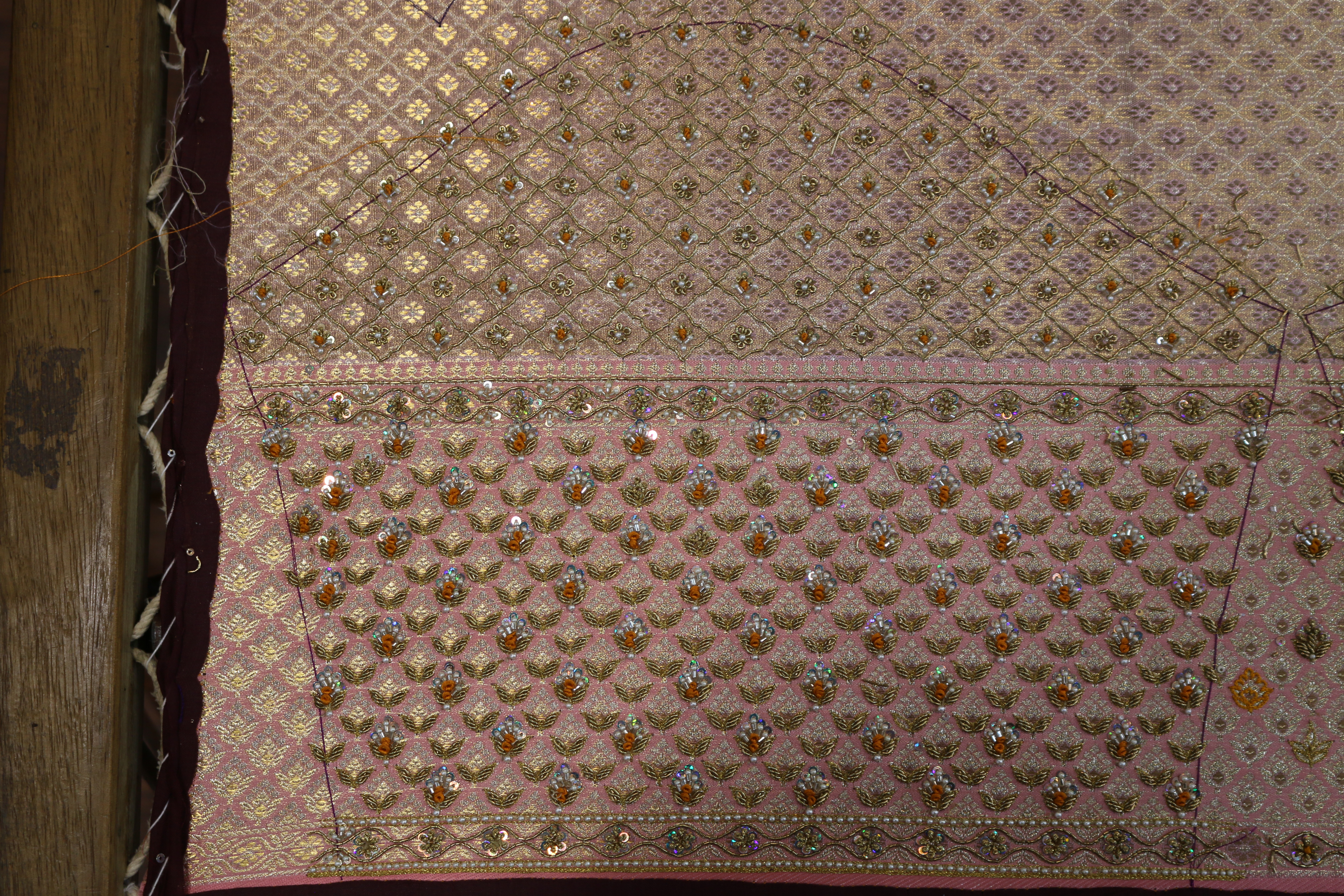 Stone Embroidery look 1