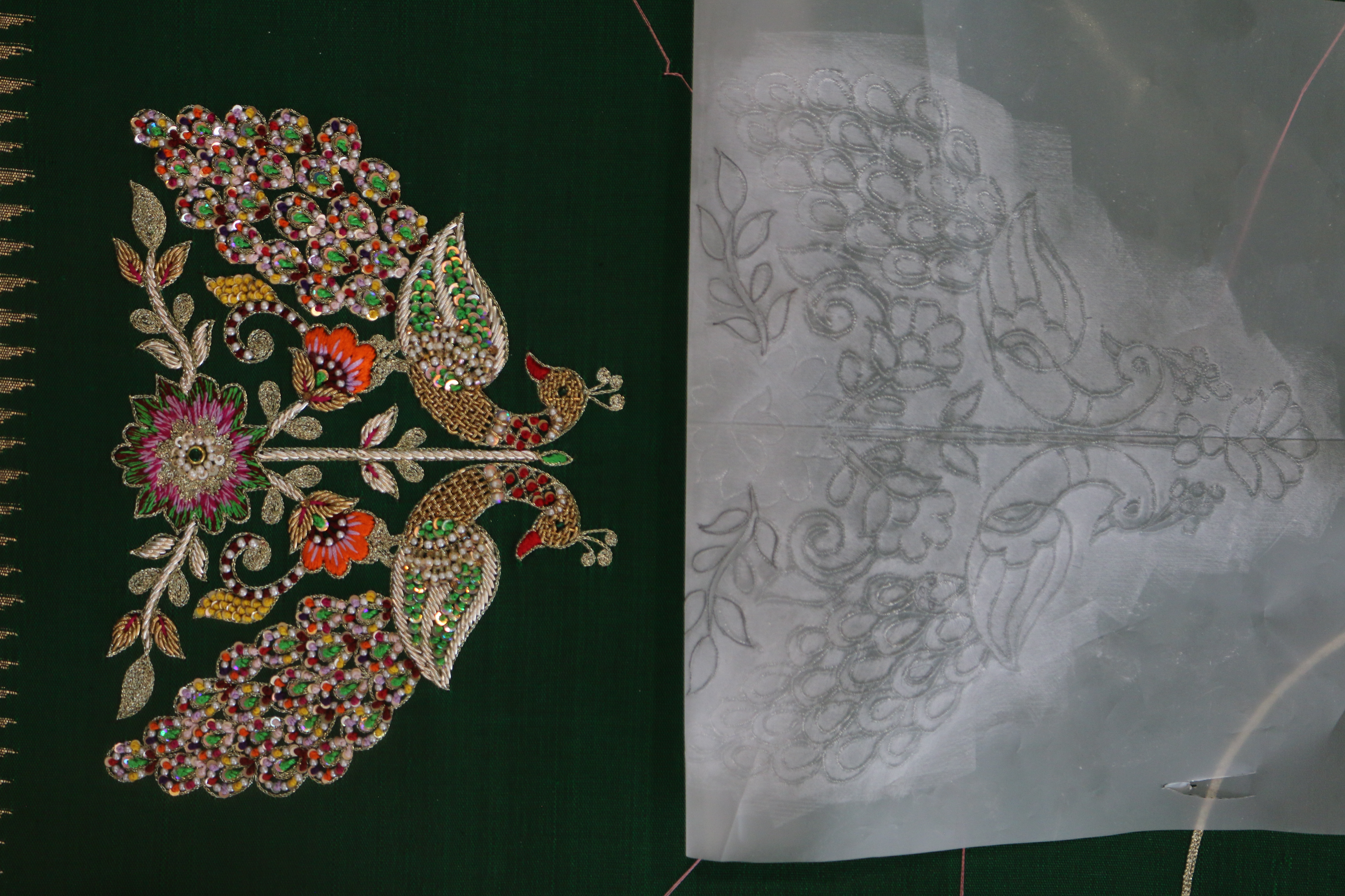 Thread Embroidery look 1